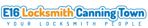 E16 Locksmith Canningtown Logo